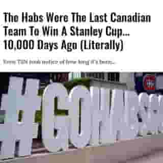 Hockey may be known as Canada's game, but it's been a hot minute since any of our Canadian teams have proven that... In fact, the Montreal Canadiens were the last to.⁠
⁠
Click the link in @mtlblog bio for the full story! ⁠
⁠
📸: Meunierd via @dreamstime⁠
⁠
#mtl #habs #stanleycup #nhl #mtlcanadiens #hockey⁠
