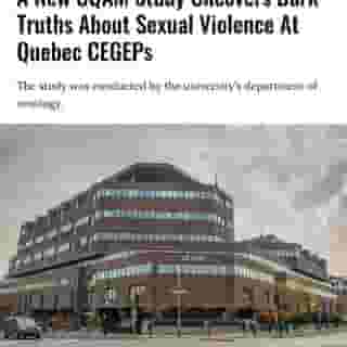 A new study by Université du Québec à Montréal (UQAM)'s department of Sexology has found that one in three people have experienced some form of sexual violence in Quebec's college system.⁠
⁠
Click the link in @mtlblog bio for the full story! ⁠
⁠
📸: Michel Bussieres via @dreamstime⁠
⁠
#mtl #montreal #quebec #quebecnews #mtlnews #quebeccollege #sexualviolence⁠
⁠
