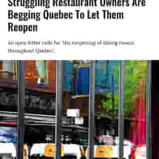 For those working in Quebec’s restaurant industry, the past few months have been a “yo-yo of closing, reopening, and layoffs,” said Vezina Martin, a spokesman for the Quebec Restaurant Association.⁠
⁠
Click the link in @mtlblog bio for the full story! ⁠
⁠
📸: Misscanon via @dreamstime⁠
⁠
#quebecnews #restaurantclosure #covid #covid19 #montrealnews⁠
