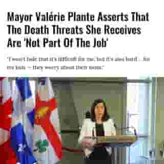 "It's part of my job to be disagreed with ... but to threat[en] my life … is totally unacceptable."⁠
⁠
*Click the link in @mtlblog bio for the full story! ⁠
⁠
📸: @val_plante⁠
⁠
⁠
