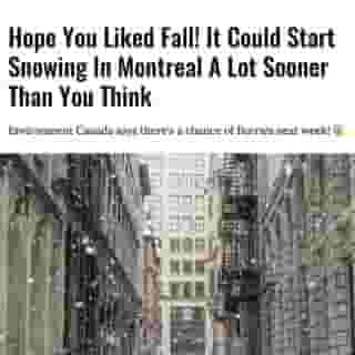 Environment Canada mentioned the f-word: FLURRIES. ❄️⁠
⁠
Click the link in @mtlblog bio for the full story! ⁠
⁠
📸: Jerome Cid via @dreamstime⁠
