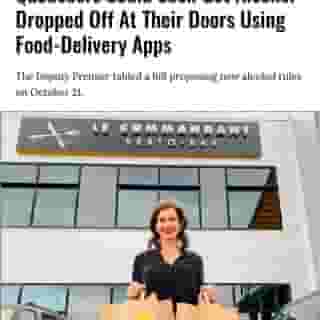 On October 21, Deputy Premier Geneviève Guilbault tabled a new bill that would change the way restaurants could offer alcohol to customers in Quebec.⁠
⁠
Click the link in @mtlblog bio for the full story! ⁠
⁠
📸: @genevieve.guilbault ⁠
⁠
#mtl #montreal #quebec #alcohol #bill72 #bill #fooddelivery⁠
