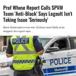 Black Montrealers are much more likely to be arrested by an SPVM anti-gun squad than other groups, according to a report by Concordia University professor Ted Rutland.⁠
⁠
Click the link in @mtlblog bio for the full story! ⁠
⁠
📸: Marc Bruxelle via @dreamstime⁠
⁠
#mtl #spvm #legault #police ⁠
