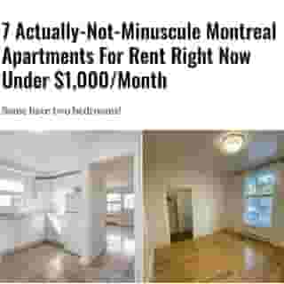 Here are just some examples of good-size apartments with rent under $1,000 month.⁠
⁠
Click the link in @mtlblog bio for the full story! ⁠
⁠
📸: @rentals.ca⁠
⁠
#mtlapartments #mtlrental #montrealapartment #montrealrealestate⁠
