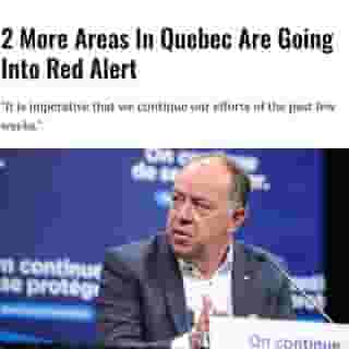 In a statement published Monday, Health Minister Christian Dubé announced that two more areas of Quebec are entering the red zone.⁠
⁠
Click the link in @mtlblog bio for the full story! ⁠
⁠
📸: @christian.dube.sante⁠
⁠
#mtl #montreal #quebec #coronavirus #redalert⁠
⁠
⁠
