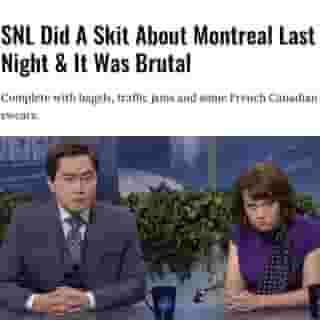 If imitation is the sincerest form of flattery, then consider us totally blushing after last night's episode of Saturday Night Live, which featured a hilarious Montreal parody.⁠
⁠
Click the link in @mtlblog bio for the full story! ⁠
⁠
📸: @nbcsnl⁠
⁠
#mtl #montreal #snl #nbc #saturdaynightlive #bonjourhi