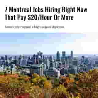 COVID-19's effect on the economy has been compared to the Great Depression of the 1920s — which basically means that things are looking rough for the Montreal job sector. Luckily, service jobs are at an all-time high. We've compiled a list of seven jobs in Quebec paying over $20 per hour that you can apply for with little experience. ⁠
⁠
Click the link in @mtlblog bio for the full story! ⁠
⁠
📸: Denis0856 via @dreamstime⁠
⁠
#mtl #montreal #mtljobs #jobs⁠
⁠
