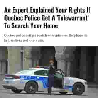 The new restrictions on private gatherings in private spaces have many wondering about Quebec permitting telewarrants for police and what such entails.⁠
⁠
Click the link in @mtlblog bio for the full story! ⁠
⁠
📸: Meunierd via @dreamstime⁠
⁠
#mtl #montreal #quebec #telewarrant #covid #redalert⁠
