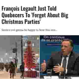 François Legault is already ruling out large private gatherings during the holidays.⁠
⁠
Click the link in @mtlblog bio for the full story! ⁠
⁠
📸:  Rogério Bernardo via @dreamstime & @cpac_tv⁠
⁠
#francoislegault #covid #covid19 #quebecnews