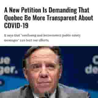 The group has launched a petition calling on the Legault government to release more information on COVID-19.⁠
⁠
Click the link in @mtlblog bio for the full story! ⁠
⁠
📸: @francoislegault.pm⁠
⁠
#francoislegault #quebecnews #covid #covid19 #mtl⁠
