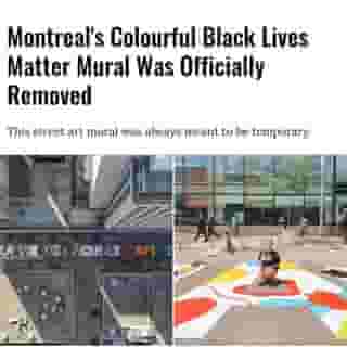 We spoke with one of the artists involved in the project, Lana Denina, about how she feels now that it's gone.⁠
⁠
Click the link in @mtlblog bio for the full story! ⁠
⁠
📸: @alexgariep & @lanadenina__ ⁠
