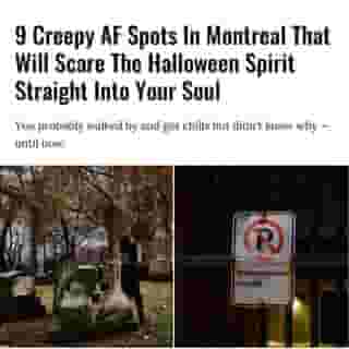 Montreal is 378 years old (founded in 1642) meaning it has a plethora of old churches, cemeteries, gothic architecture and creepy hotels.⁠
⁠
Click the link in @mtlblog bio for the full story! ⁠
⁠
📸: @twigs.and.bones & Valmedia Creatives via @dreamstime⁠
