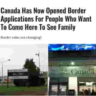 Information on who qualifies as an extended family member, the process and the requirements needed to travel to and enter Canada can be found online.⁠
⁠
*Click the link in @mtlblog bio for the full story! 👈⁠
⁠
📸: Bohao Zhao via @wikicommons & Cohen.Canada via #flickr⁠
⁠
#canadaborder #borderclosure #canadanews 