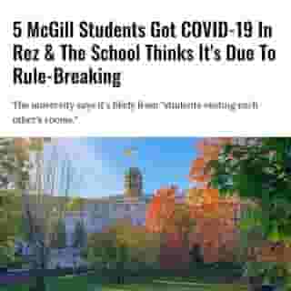 The five students are currently in isolation.⁠
⁠
Click the link in @mtlblog bio for the full story! ⁠
⁠
📸: Delstudio via @dreamstime⁠
⁠
#mtl #mcgill #mtlnews #covid #covid19⁠

