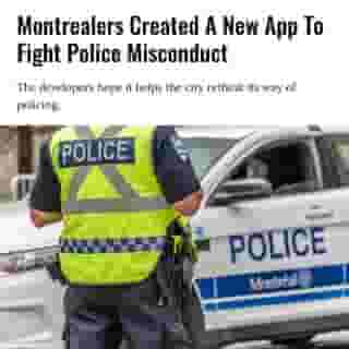 It records the police, among other features.⁠
⁠
Click the link in @mtlblog bio for the full story! ⁠
⁠
📸: Marc Bruxelle via @dreamstime⁠
⁠
#mtl #police #policeapp #mtl #policemisconduct #spvm⁠
