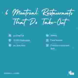 Craving new eats? Explore the Montreal food scene from home and order take out from these 6 new restaurants. ⁠
⁠
Click the link in @mtlblog bio for the full list! ⁠
