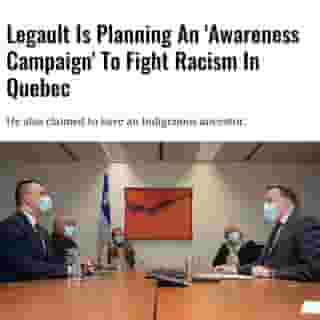 He also promised additional training not just in the health network, but across the provincial government, once again calling the treatment of Joyce Echaquan "unacceptable."⁠
⁠
Click the link in @mtlblog bio for the full story.⁠
⁠
📸: Émilie Nadeau via @francoislegault.pm