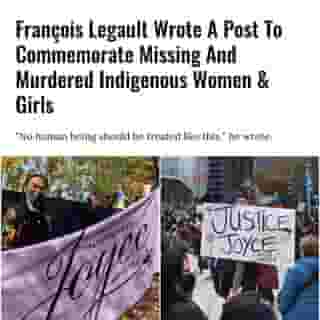 The premier acknowledged that racism is prevalent in Quebec — even in 2020.⁠
⁠
Click the link in @mtlblog bio for the full story.⁠
⁠
📸: @mtlblog & @narcityquebec⁠
⁠
#legault #mmiw #indigenous #quebec⁠
