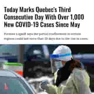 Quebec's COVID-19 case count continues to rise.⁠
⁠
Click the link in @mtlblog bio for the full story! ⁠
⁠
📸: Meunierd via @Dreamstime⁠
