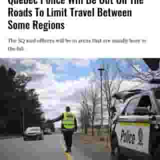 The government has stressed that inter-regional travel is “not recommended” — and starting this weekend, Quebec police will be out on the roads encouraging the public to comply.⁠
⁠
Click the link in @mtlblog bio for the full story! ⁠
⁠
📸: @sureteduquebec