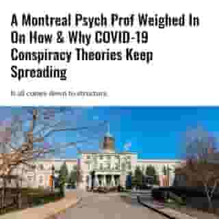 We got a chance to speak with Dr. Jordan Axt, a professor in the Psychology Department at McGill University, about the eruption of theories since the start of the pandemic and why they spread in the first place.⁠
⁠
Click the link in @mtlblog bio for the full story! ⁠
⁠
📸: Derek Robbins via @dreamstime⁠
