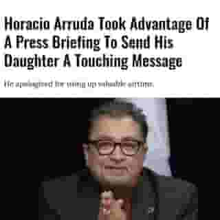 Daily press conferences have resumed in Quebec since regions went on maximum alert. On October 1, Horacio Arruda took advantage of the airtime to send his daughter a message for her birthday. 👨‍👧🎈⁠
⁠
Click the link in @mtlblog bio for the full story! ⁠
⁠
📸: @francoislegault.pm