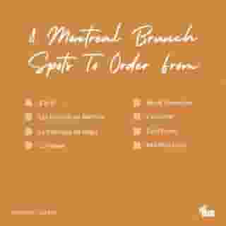Spice up your lockdown! Here's 8 Montreal brunch spots to order from when you're too lazy to cook it yourself 🍳⁠
⁠
Click the link in @mtlblog bio for the full list! ⁠
