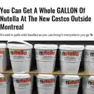 What better to buy in bulk than sweet, decadent, rich delicious, spreadable chocolate with hazelnut? 🤤⁠
⁠
Click the link in @mtlblog bio for the full story! ⁠
⁠
📸: @mtlblog⁠
