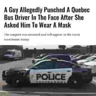 According to police officials, the situation left the female bus driver with a fracture of the face.⁠
⁠
Click the link in @mtlblog bio for the full story! ⁠
⁠
📸: PoliceTRB via @twitter