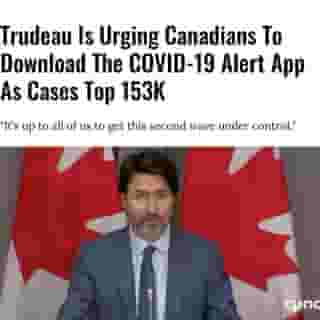 As the number of people testing positive continues to surge, the prime minister is urging people to download Canada’s COVID-19 app.⁠
⁠
*Click the link in @mtlblog bio for the full story! 👈⁠
⁠
📸: @cpac_tv⁠
⁠
#covid #covid19 #coronavirus #canadanews #justintrudeau #covidapp