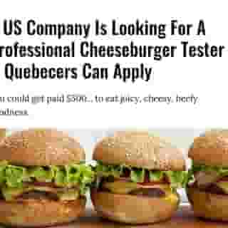On a list of dream jobs, "professional cheeseburger tester" would be pretty high up — especially for all the carnivorous foodie Quebecers out there.  ⁠
⁠
Click the link in @mtlblog bio for the full story! ⁠
⁠
📸: Liudmyla Chuhunova via @dreamstime⁠
⁠
#mtl #burger #mtleats⁠
