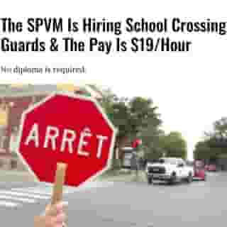 If you enjoy working with children and are looking for a job that pays well but is not a 9 to 5, then how about becoming a school crossing guard for the Montreal police service? ⁠
⁠
Click the link in @mtlblog bio for the full story! ⁠
⁠
📸: SPVM via @twitter⁠
⁠
#mtl #montreal #mtljobs⁠
