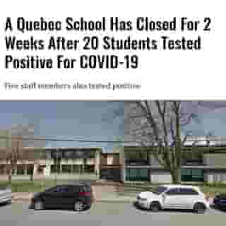 The Sans-Frontière elementary school in the provincial capital found 25 positive COVID-19 cases after a massive screening. ⁠
⁠
Click the link in @mtlblog bio for the full story.⁠
⁠
📸: @googlemaps⁠
⁠
#quebec #covid #covid19 #coronavirus