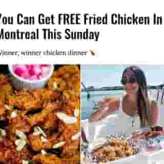 What's better than Sunday Funday in Montreal? A Sunday Funday in Montreal that includes free fried chicken. ⁠
⁠
Click the link in @mtlblog bio for the full story! ⁠
⁠
📸: @olivias_authentic_chicken & @mtlelle⁠
⁠
#mtl #mtlfood #mtleats⁠
