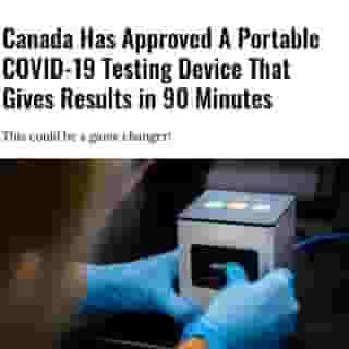 With cases back on the rise across the country, Canada's COVID-19 testing capacity is more important than ever. It may have just received a helpful boost, though. ⁠
⁠
*Click the link in @mtlblog bio for the full story! 👈⁠
⁠
📸: Songbird Life Science Official Website⁠
⁠
#covid #covid19 #covidtesting #covid19test #canadanews