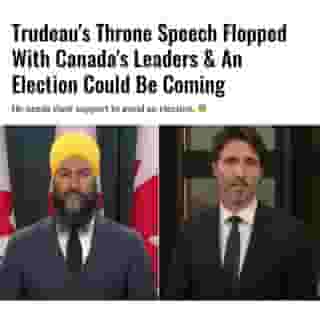 The prime minister is relying on support from at least one other party to avoid a federal election in the fall. However, Trudeau’s throne speech totally flopped with Canada’s leaders and they’ve got some pretty hefty demands.⁠
⁠
*Click the link in @mtlblog bio for the full story! 👈⁠
⁠
📸: @cpac_tv⁠
⁠
#thronespeech #justintrudeau #jagmeetsingh #canadapoli