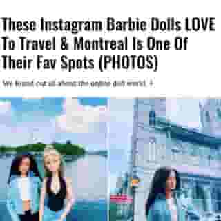 Kiki and Leila are a set of bestie Barbie dolls from Ontario, who simply adore spending time in Montreal! 😍⁠
⁠
Click the link in @mtlblog bio for the full story! ⁠
⁠
📸: @robidolls⁠
 