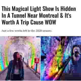 It’s kind of like walking through a rainbow vortex to the moon 🌈 🌓⁠
⁠
Click the link in @mtlblog bio for the full story! ⁠
⁠
📸: @lamia__anjum & @nationaltrustca⁠
⁠
#mtl #montreal #lightshow⁠
