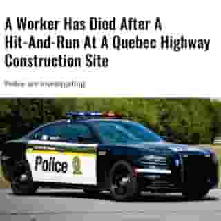Police later found a crashed vehicle. The driver inside failed a breathalyzer test.⁠
⁠
Click the link in @mtlblog bio for the full story! ⁠
⁠
📸: @sureteduquebec⁠
⁠
#mtlnews #montrealnews⁠
