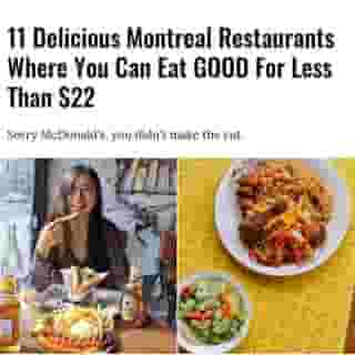 The diversity of Montreal restaurants ranges anywhere from high-end eateries to ultra-cozy cafés — and that's exactly what makes our city one of the best in Canada. And if we're being honest, we're all looking for a good meal at a low price. Getting big, tasty dishes for a reasonable price can sometimes be difficult, so we helped narrow down some options.⁠
⁠
Click the link in @mtlblog bio for the full story! ⁠
⁠
📸: @jeanniesfood & @lloydies.mtl⁠
⁠
#mtl #mtleats #food #mtlfood⁠

