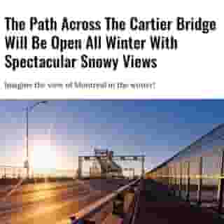 You can now travel between Montreal and Longueuil without the need for a car or bus all winter long. The 2.7-kilometre shared bicycle and pedestrian path across the Jacques Cartier Bridge will be open every day from 6 a.m. to 10 p.m. this winter, except in bad weather and during some weekends to allow for snow removal.⁠
⁠
Click the link in @mtlblog bio for the full story! ⁠
⁠
📸: Emmanuel Huybrechts via @flickr⁠
⁠
#montreal #mtl #mtlnews⁠
