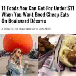 The best places to eat in Montreal are perfectly imperfect. They might have mismatched or wobbly tables set-up too close to the kitchen. They might have greasy menus (and cutlery), busy servers who try to hurry you along, and kitschy interiors. But it’s all part of the experience — and the best part about many of these places is you can eat well for cheap.  ⁠
⁠
Click the link in @mtlblog bio for the full story! ⁠
⁠
📸: @sierrafurtado & @decariehotdog⁠
⁠
#mtl #montreal #mtlfood #mtleats⁠
