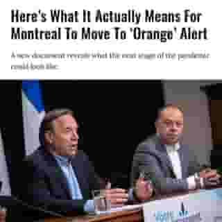 Montreal has just moved to orange alert – here's a look at what that could mean. ⁠
⁠
Click the link in @mtlblog bio for the full story.⁠
⁠
📸: @francoislegault.pm⁠
⁠
#mtlnews #quebec #covid #coronavirus⁠
