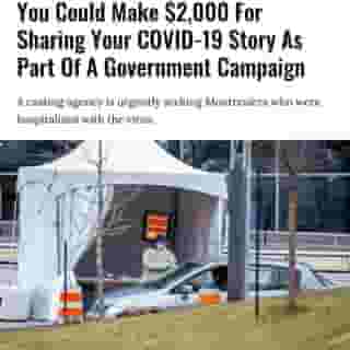 In addition to the payment, sharing your story could convince other people to take precautions, like wearing a mask, more seriously.⁠
⁠
Click the link in @mtlblog bio for the full story! ⁠
⁠
📸: Derek Robbins via @dreamstime⁠
⁠
#covid19 #quebec #covid ⁠
⁠
