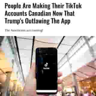 Canadian TikTok is full of jokes, dances and Tim Hortons orders but soon there could be a lot of Americans joining in on the fun. With the app being banned in the U.S., people in our neighbouring country are making their accounts Canadian to keep using it.⁠
⁠
*Click the link in @mtlblog bio for the full story! 👈⁠
⁠
📸: Olivier Bergeron via @unsplash⁠
⁠
#tiktok #tiktokban 