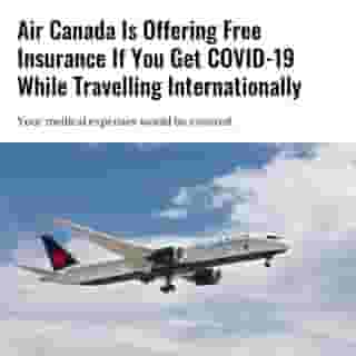 The new Air Canada insurance offer will make sure your expenses are covered if you get COVID-19 while travelling internationally. Plus it's free when you book a flight.⁠
⁠
*Click the link in our bio for the full story! 👈⁠
⁠
📸: Ethan McArthur via @unsplash⁠
⁠
#travel #aircanada