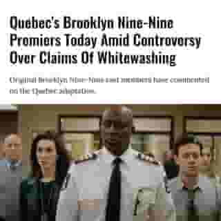 The first episode of the Quebec version of Brooklyn Nine-Nine, titled Escouade 99, is now available to watch online.⁠
⁠
Click the link in @mtlblog bio for the full story! ⁠
⁠
📸: @clubillico⁠
