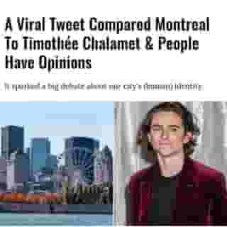 We’ve all been asked the question: “Which actor would play you in a movie?” A viral tweet is now raising the same question about our very own city of Montreal.⁠
⁠
Click the link in @mtlblog bio for the full story! ⁠
⁠
📸: Marc Bruxelle & 1miro via @dreamstime⁠
⁠
#mtl #montreal #timotheechalamet #twitter⁠
