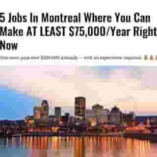 To help you with your job hunt! 🤑⁠
⁠
Click the link in @mtlblog bio for the full story! ⁠
⁠
📸: Songquan Deng via @dreamstime⁠
⁠
#montrealjob #mtljobs 