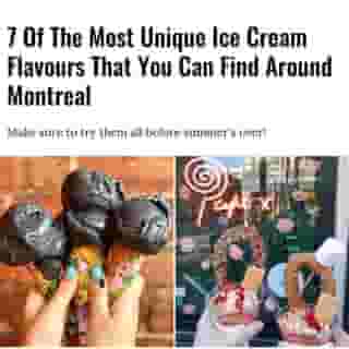 Our city is filled with creativity, in all aspects of the word, and when it comes to Montreal ice cream, there's no exception. There are so many outrageous foods to try within our streets, with what seems like so little time to try them all. ⁠
⁠
Click the link in @mtlblog bio for the full story! ⁠
⁠
📸 : @calemcreamery & @patmille_ ⁠
⁠
#mtl #icecream 